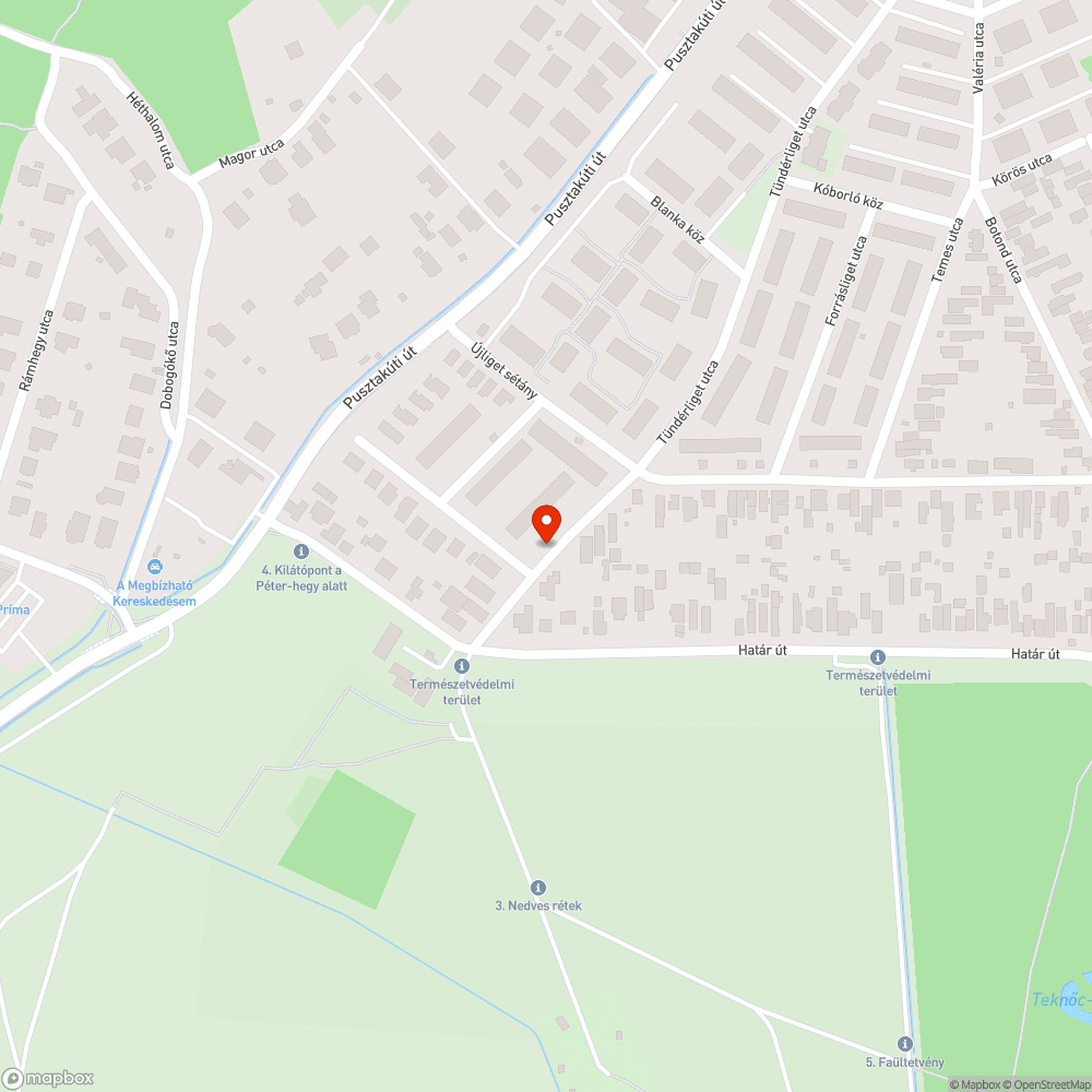 Járda felpúposodás és törés bejelentés helye