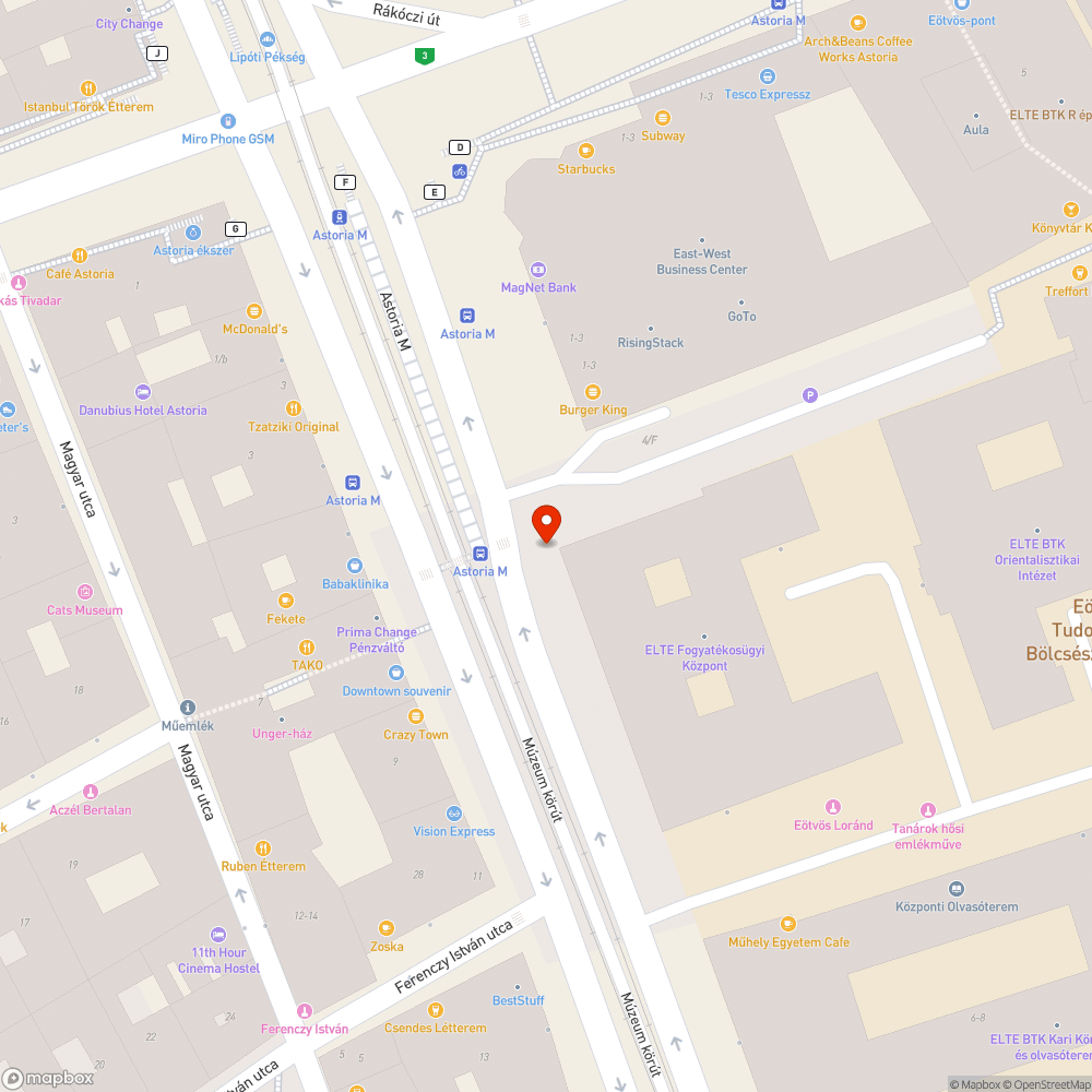 Kidöntött poller bejelentés helye