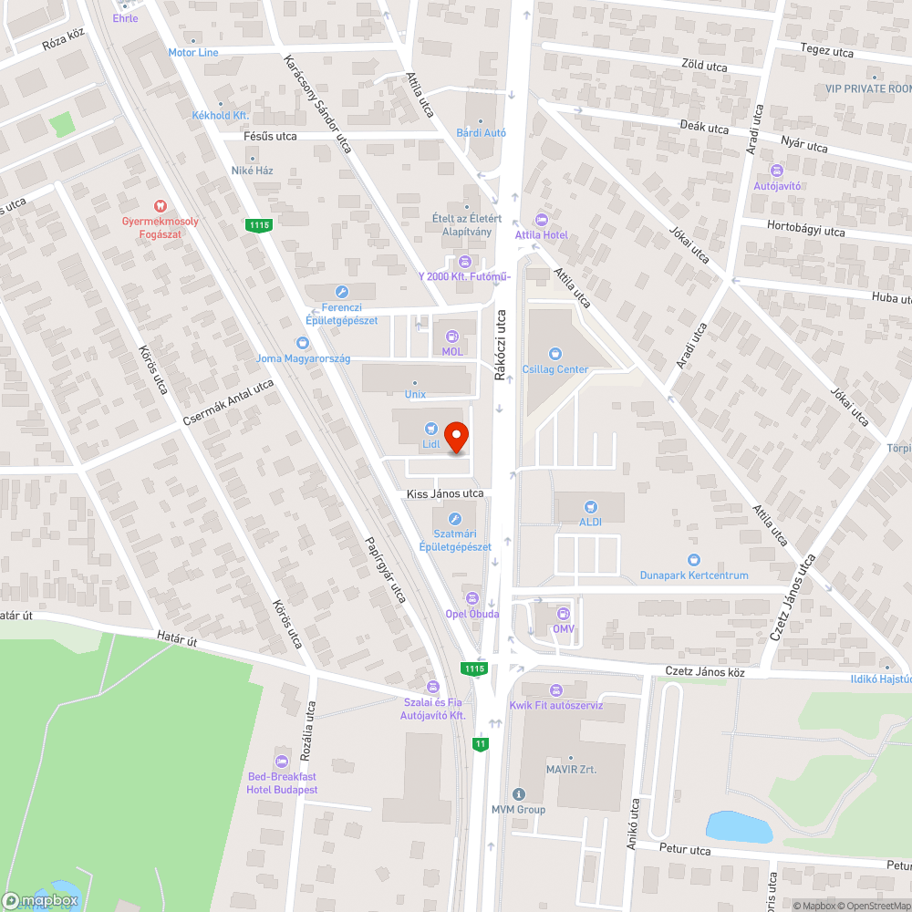 Parlagfű bejelentés helye