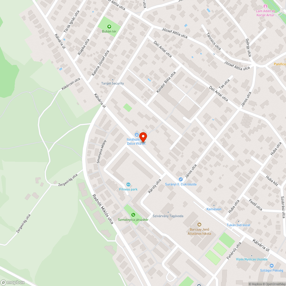 Befejezetlen helyreállítás a Kálvária út mellett. bejelentés helye