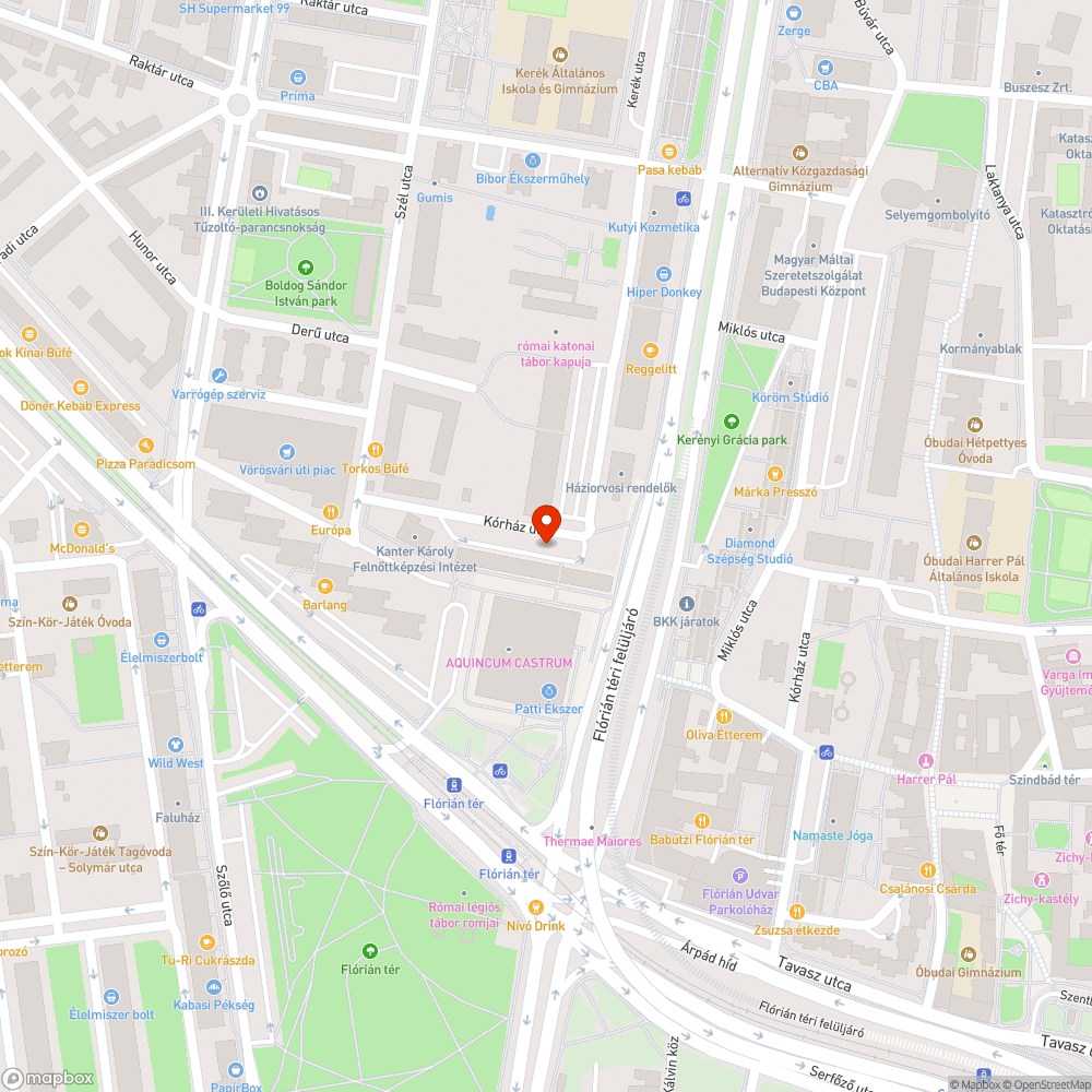 Egyirányúsítás bejelentés helye