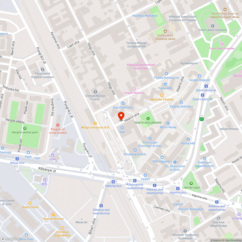 Üres füves terület ami Növényzetért kiállt bejelentés helye