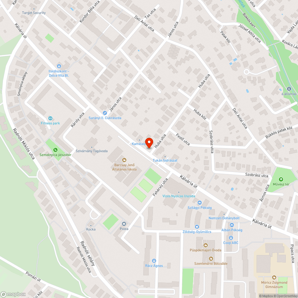 Kálvária úton 3 közterületi lámpa nem világít bejelentés helye