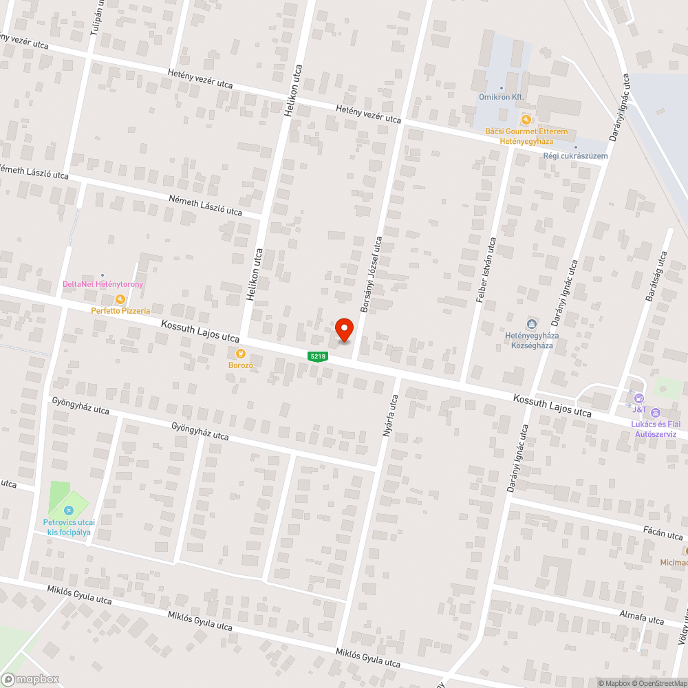 Letört vastag faág bejelentés helye