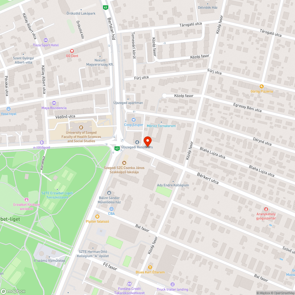 Eldugult csatorna lefolyó bejelentés helye