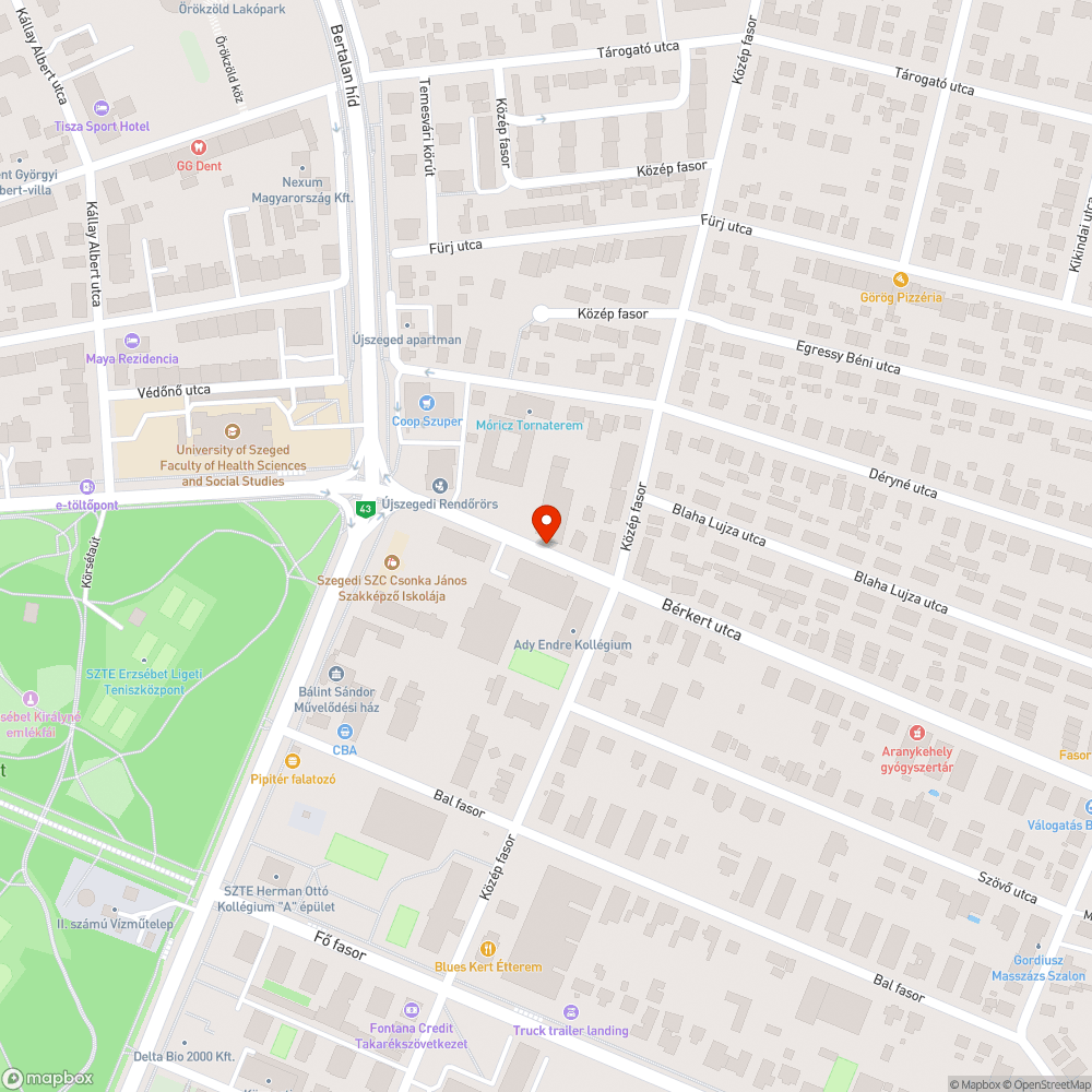 Eldugult csatorna lefolyó bejelentés helye