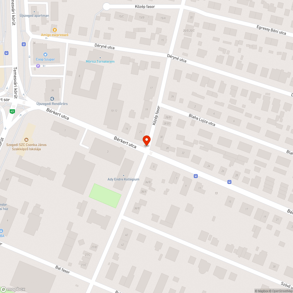 Elkopott útburkolati jel bejelentés helye