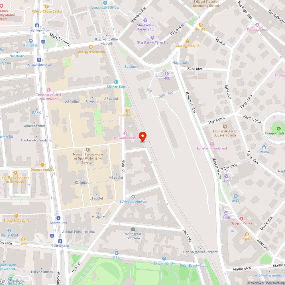 Elhagyott robogók bejelentés helye