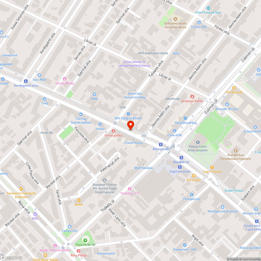 Majdnem kidöntötték bejelentés helye