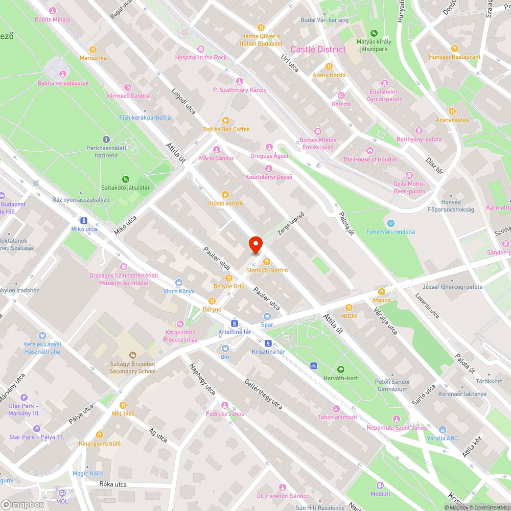 Elavult és takarásban lévő FRV tábla bejelentés helye