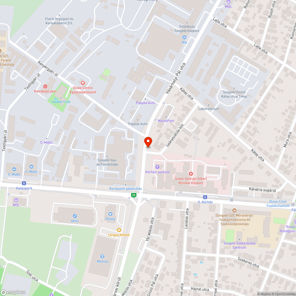 Hiányzó utcanévtábla bejelentés helye