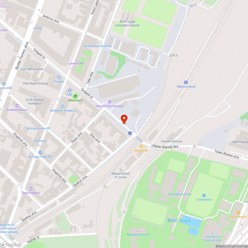 Építkezés bejelentés helye