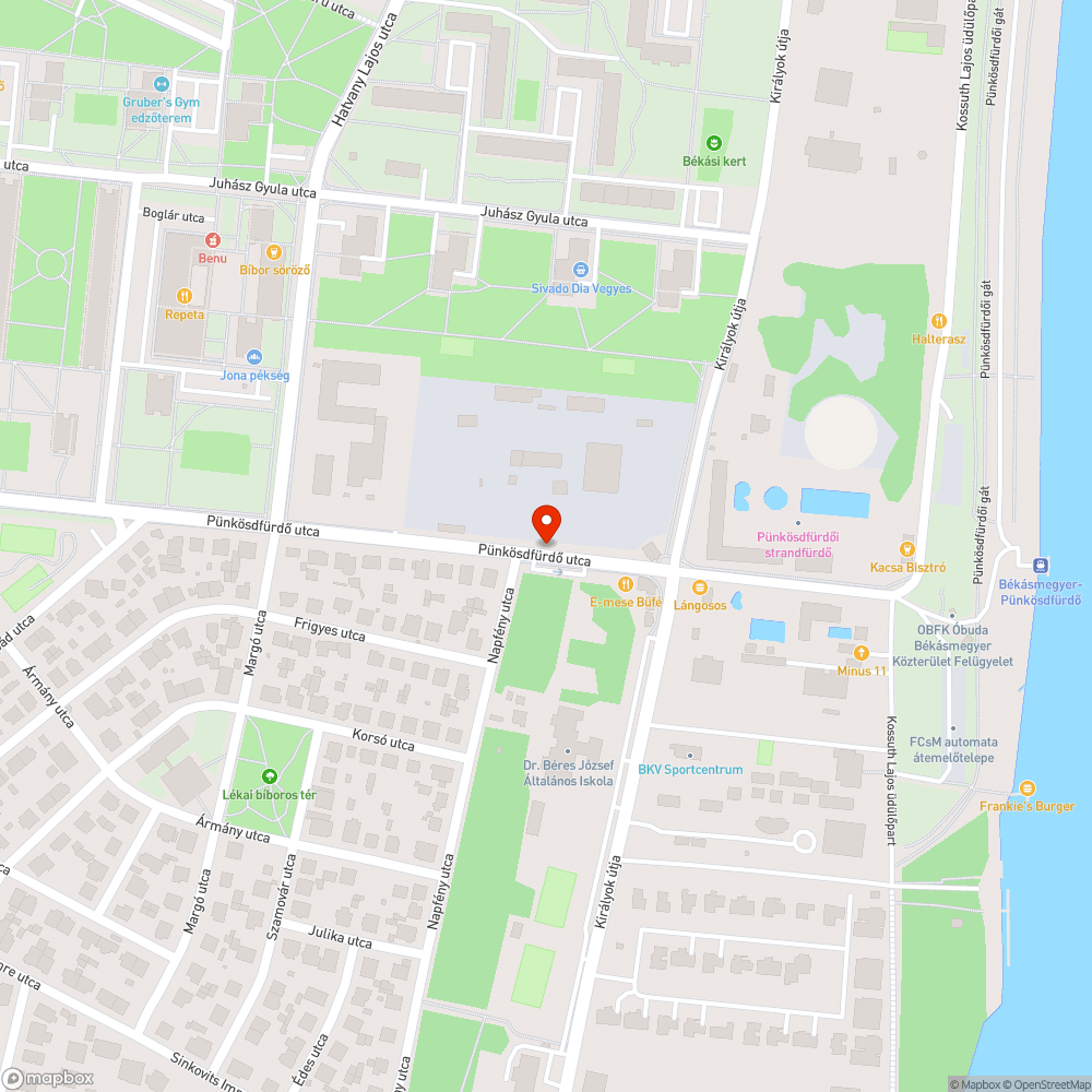 Eldugult víznyelő bejelentés helye