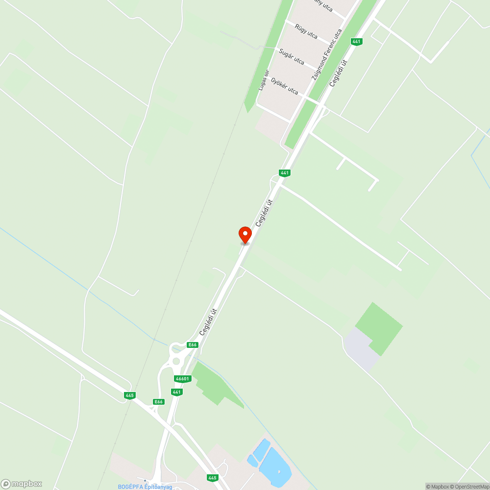 buckák a kerékpárúton bejelentés helye