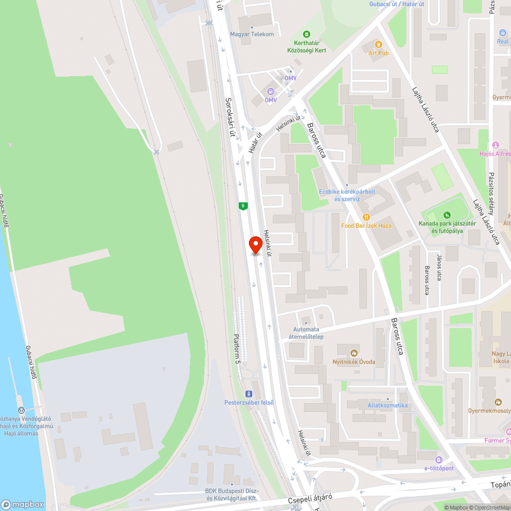 Kiszáradt fák bejelentés helye