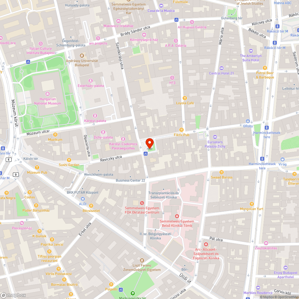 Nem működő szökőkút bejelentés helye