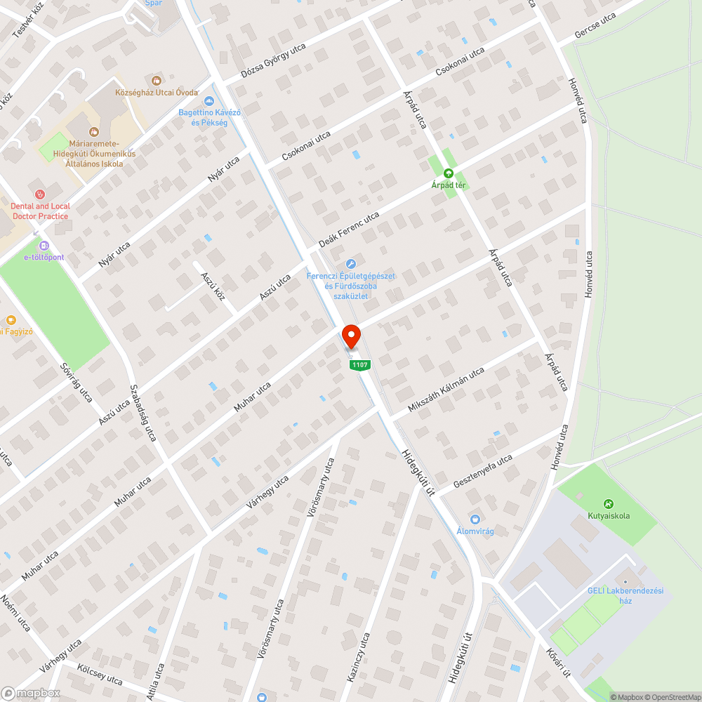 Megrepedt üveg bejelentés helye