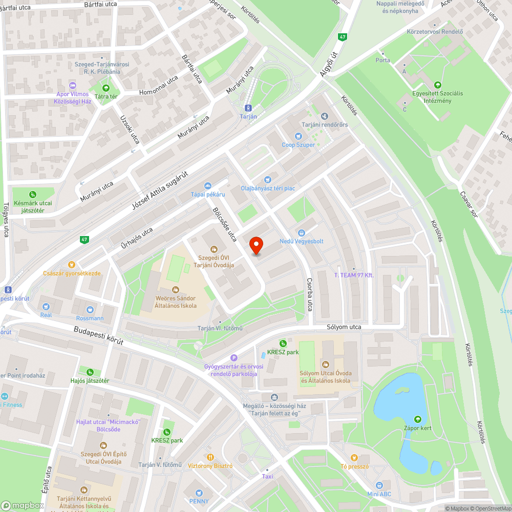 Eldugult lefolyócsatorna bejelentés helye