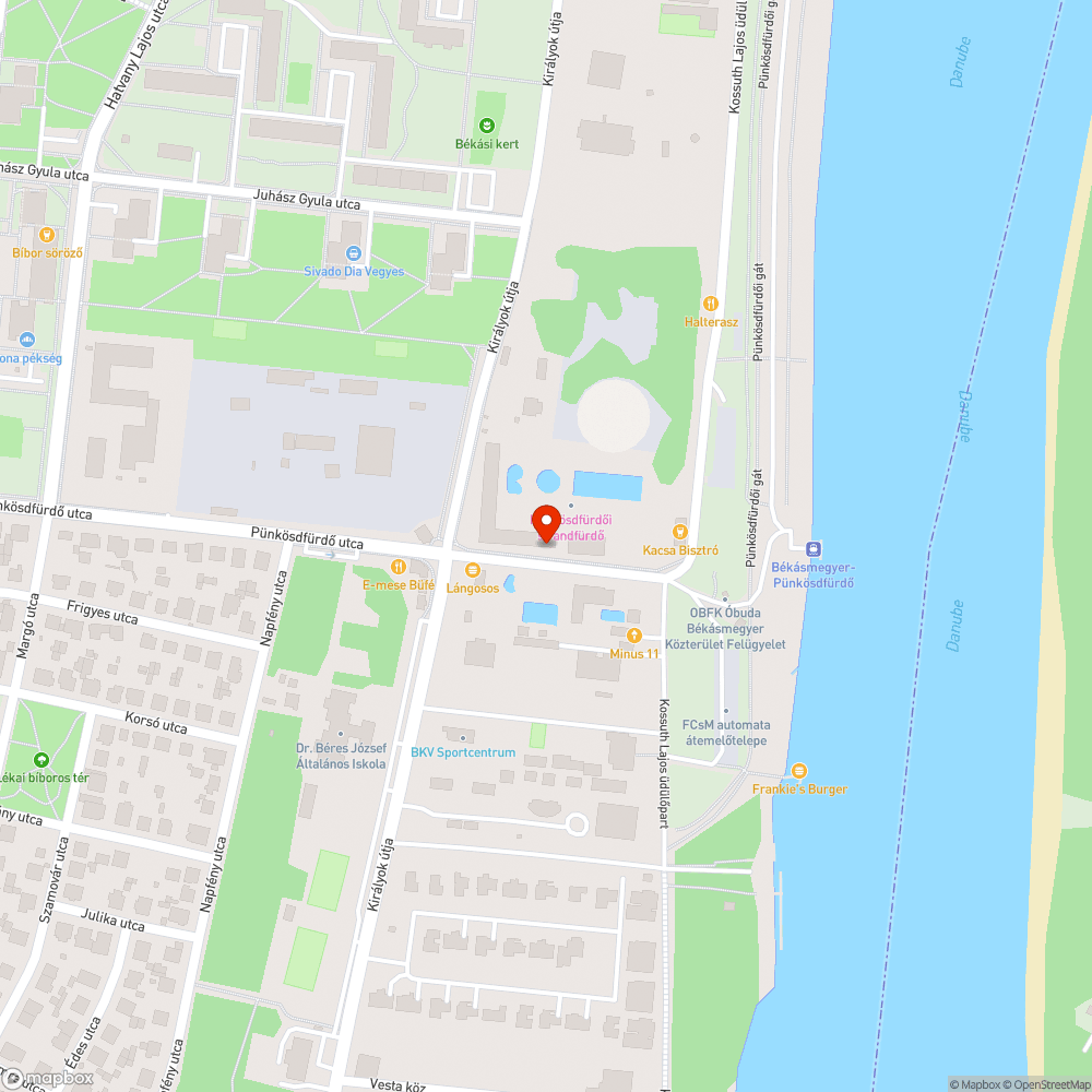 Rozsdás doboz bejelentés helye