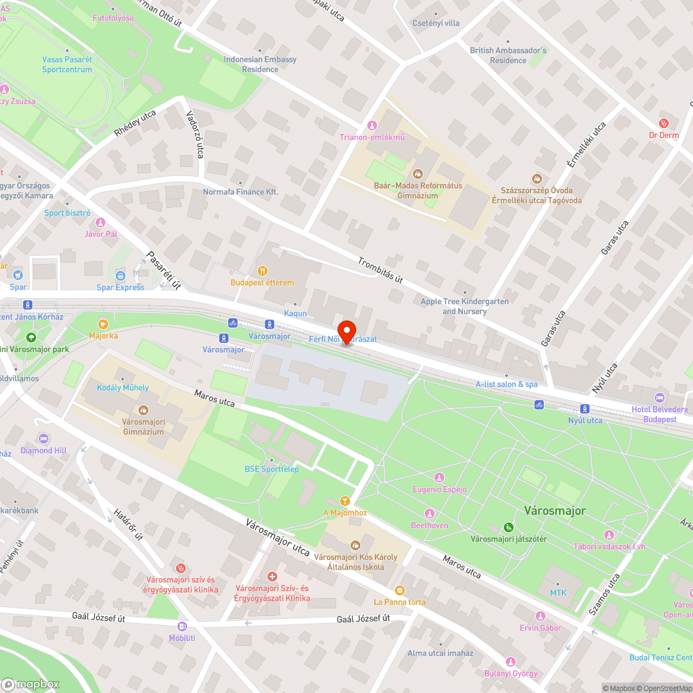 Kiálló kövek bejelentés helye