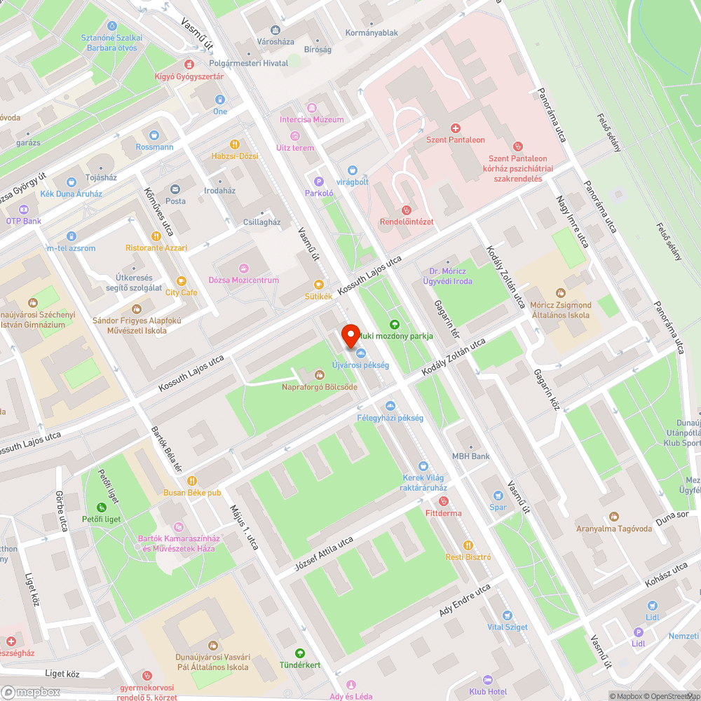 elhagyott autó bejelentés helye