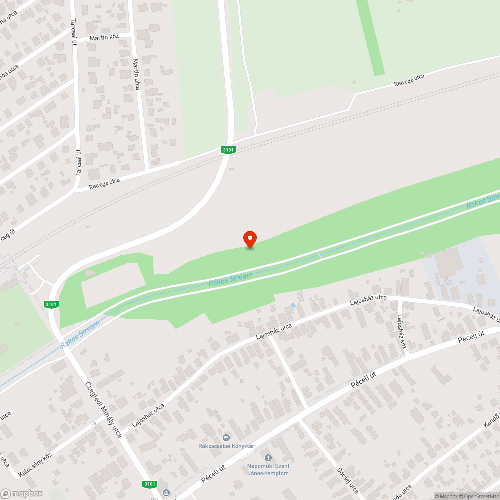 Kettétört fa bejelentés helye