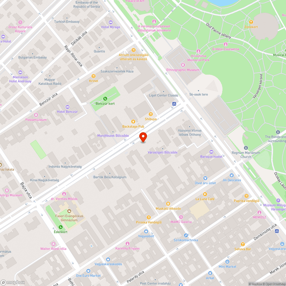 Hiányzó fa bejelentés helye