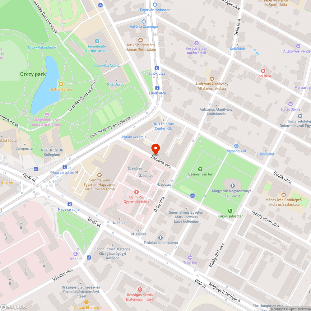 Üzemképtelen, feltört autó bejelentés helye