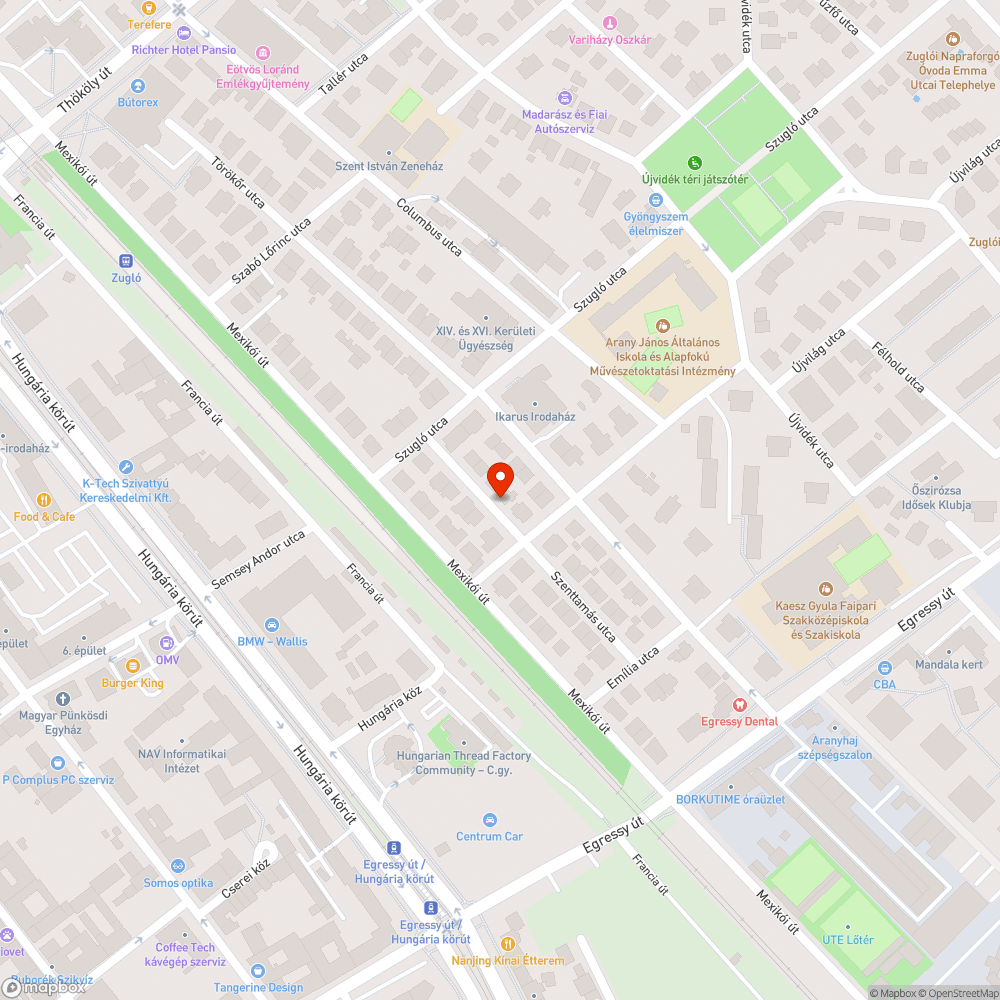 baleset veszélyes járda szakaszok bejelentés helye