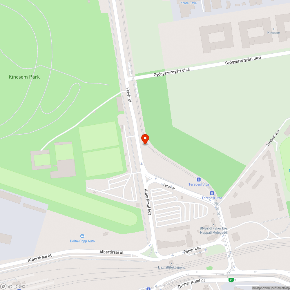 Hiányzó utcanévtábla bejelentés helye