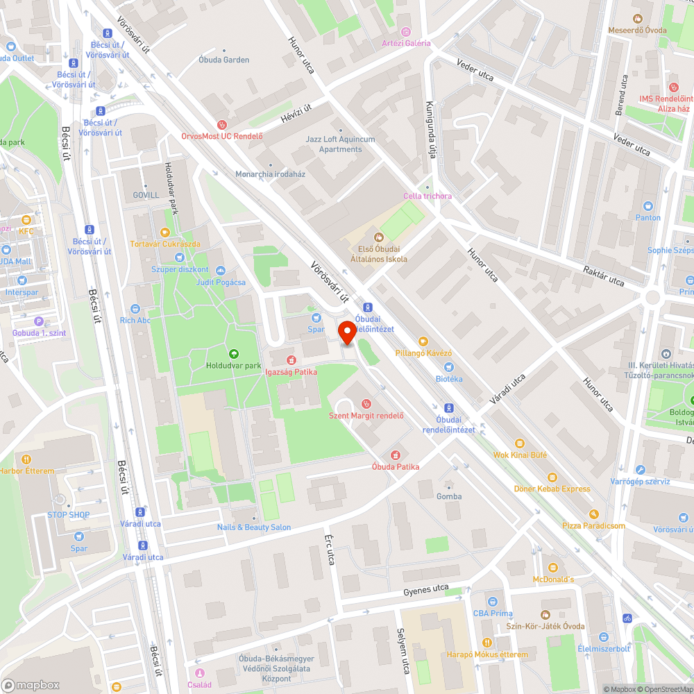 Kimozdult utcabútor bejelentés helye