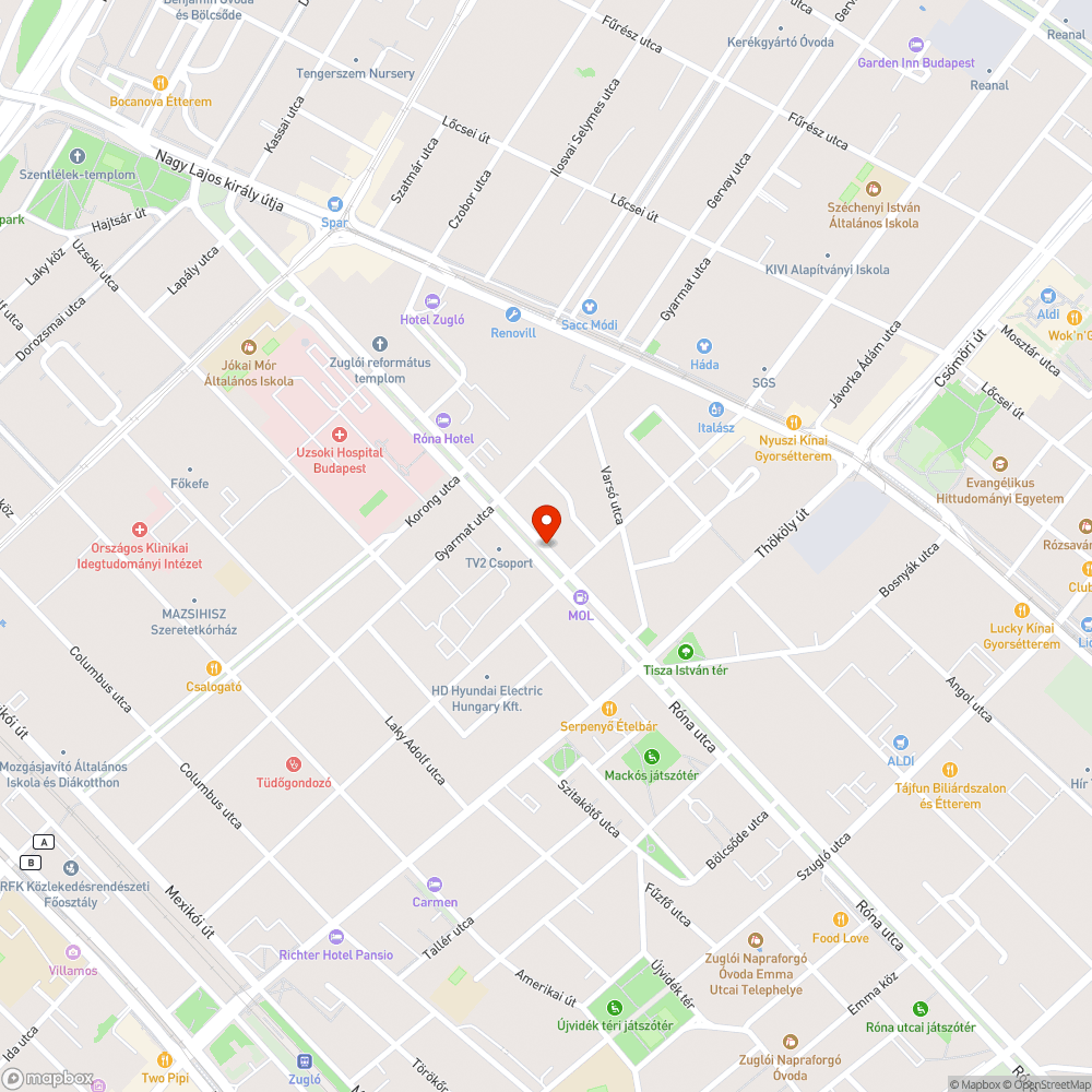 elhagyott jármű bejelentés helye