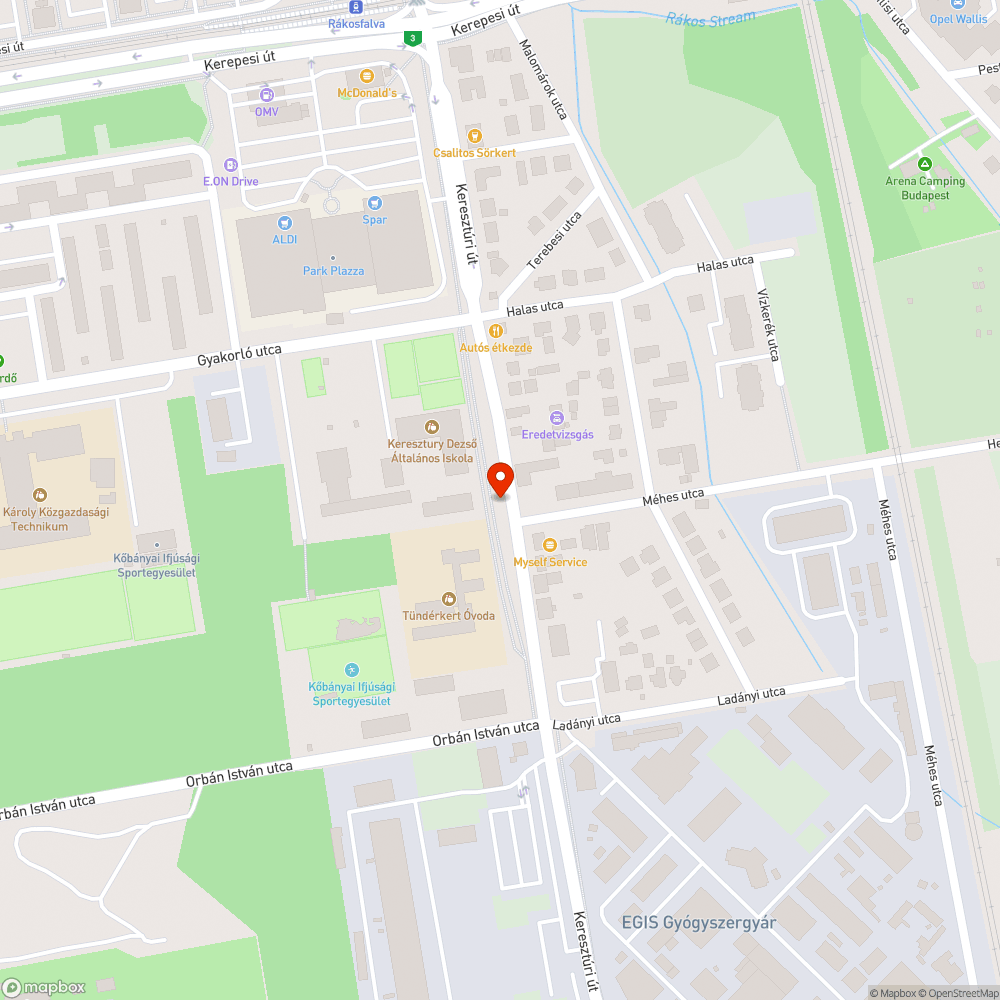 Csőkorlátok fűben bejelentés helye