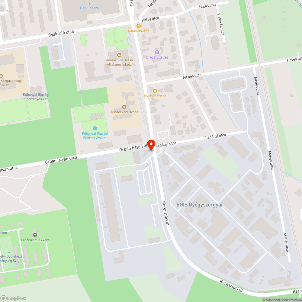 Hiányzó fényterelők bejelentés helye