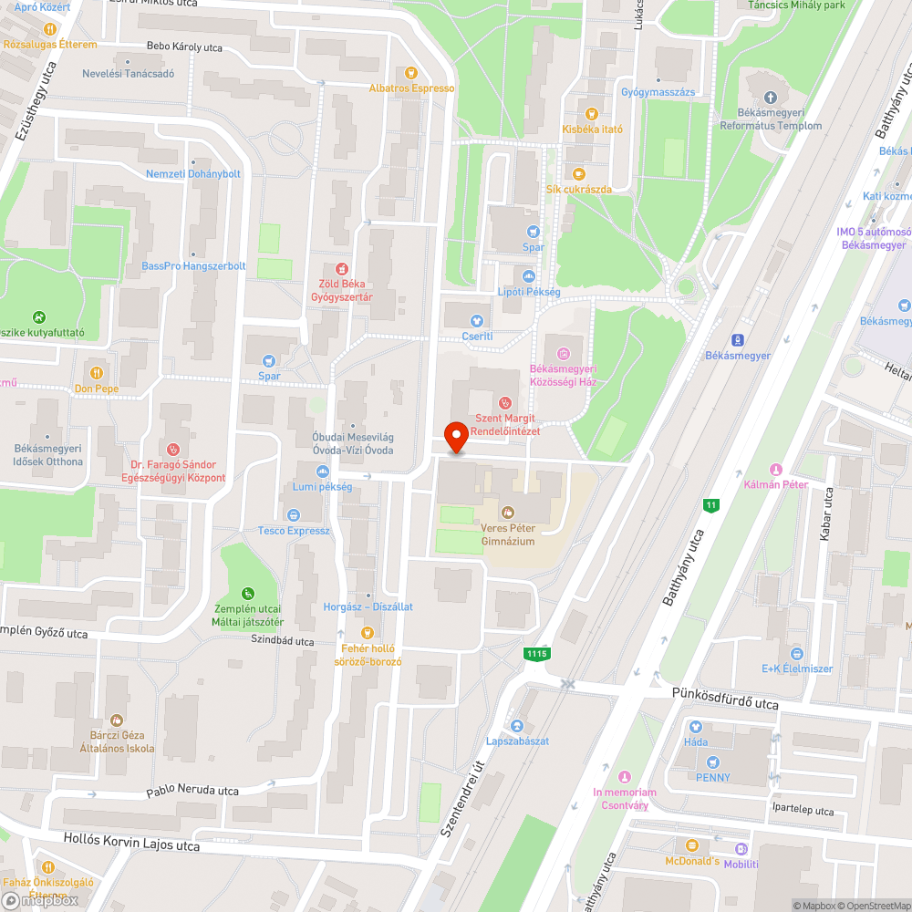 Koszos az iskola fala bejelentés helye