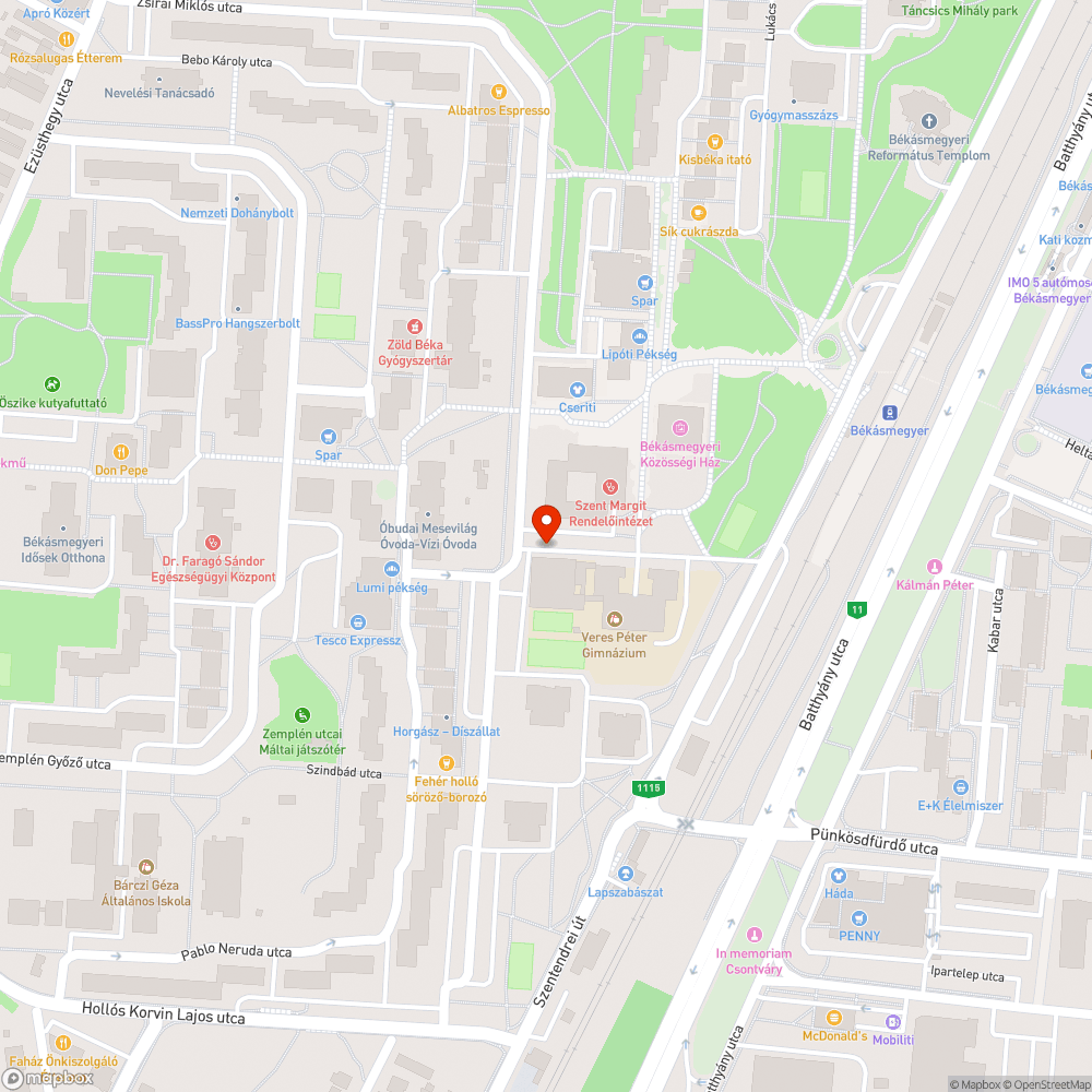 Luk a csatorna mellett bejelentés helye