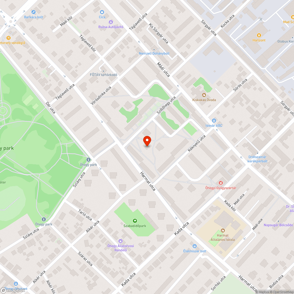 Veszélyes csatornafedél bejelentés helye