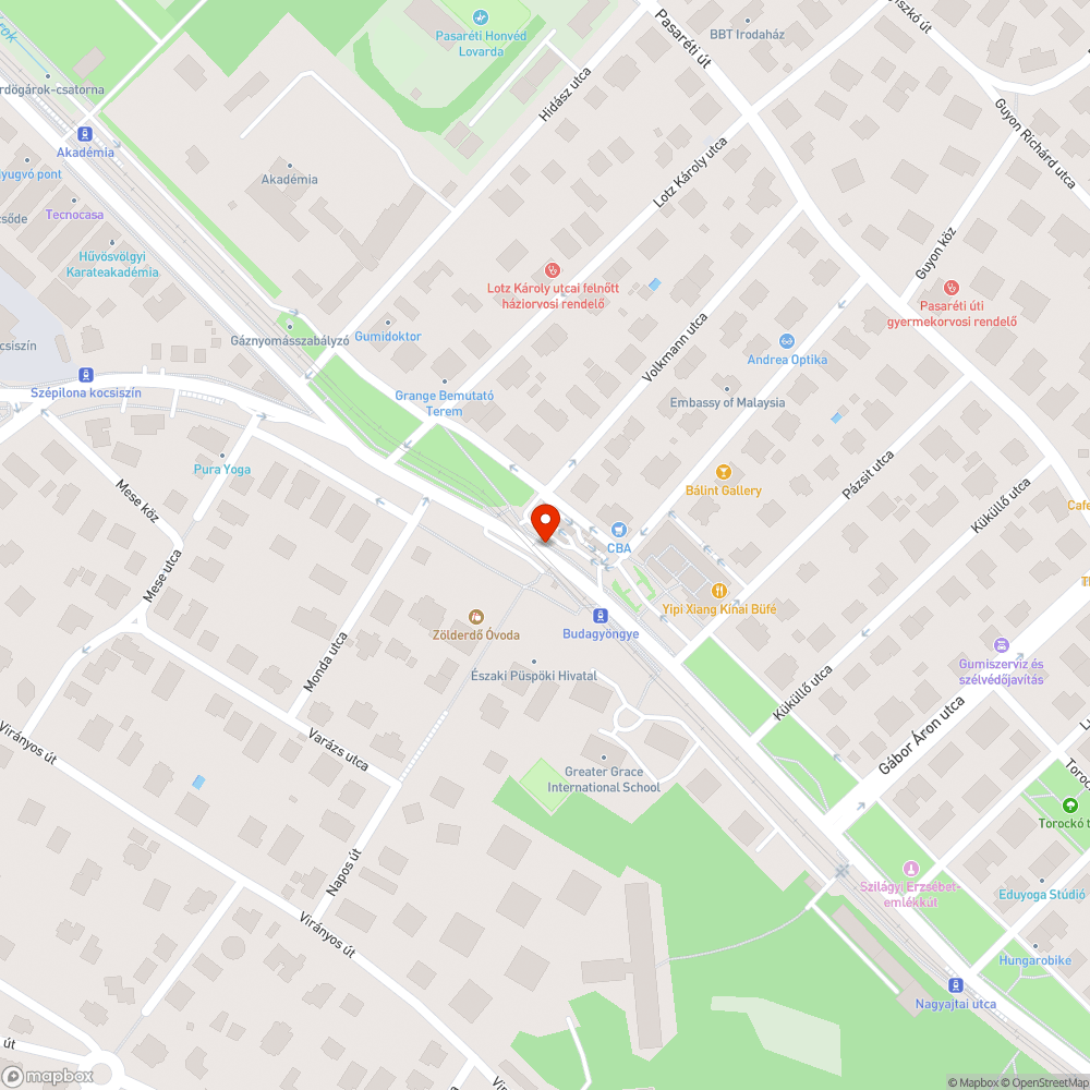 Kidőlt korlát bejelentés helye