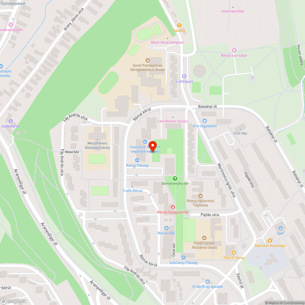 Megsüllyedt fedlap bejelentés helye