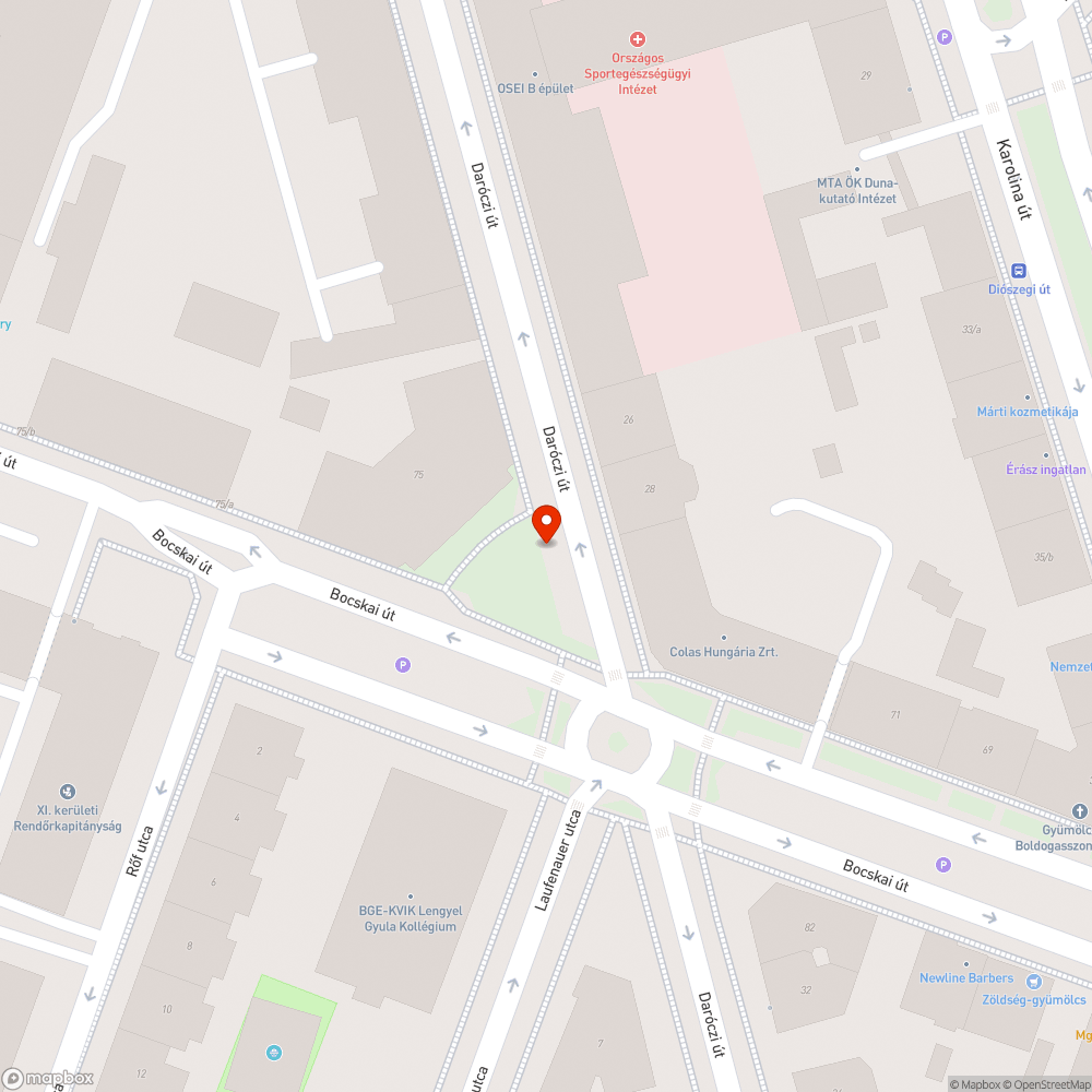 Elhagyott bólyák bejelentés helye