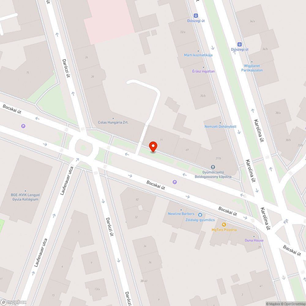 Felgyűrődött járda bejelentés helye