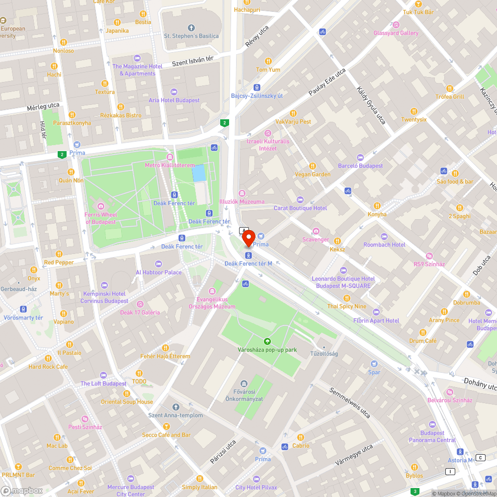 Bicikli roncs bejelentés helye