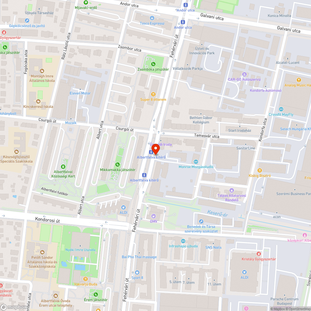 Albertfalva kitérő környezete kritikán alul szemetes bejelentés helye