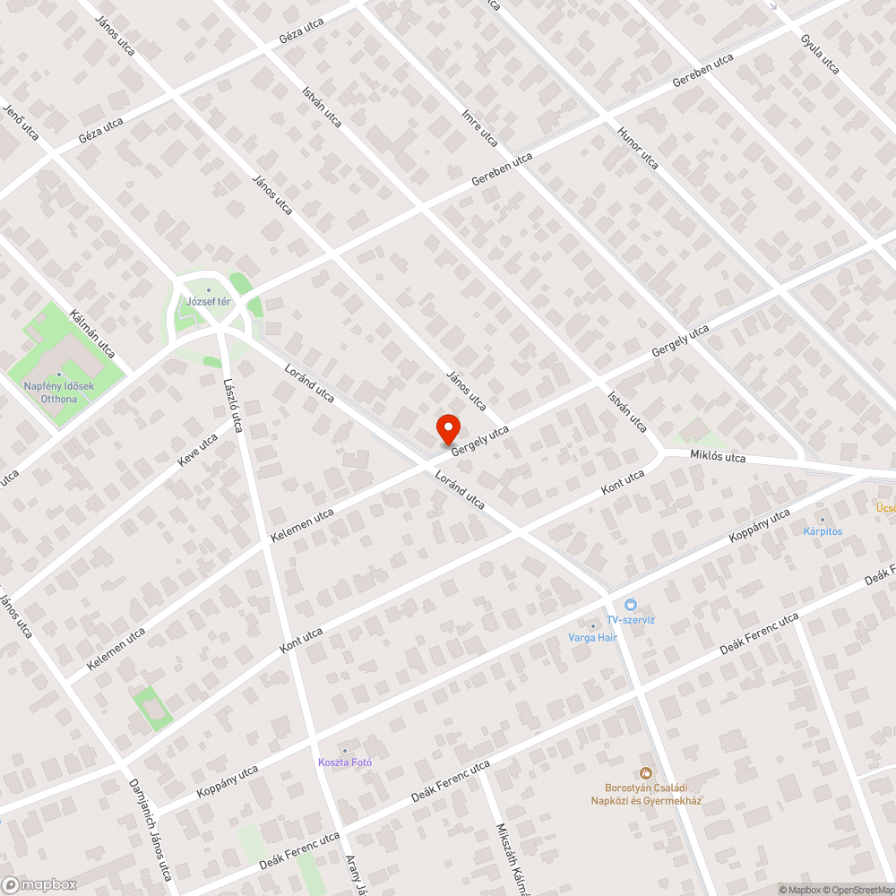 Hiányzó tábla bejelentés helye