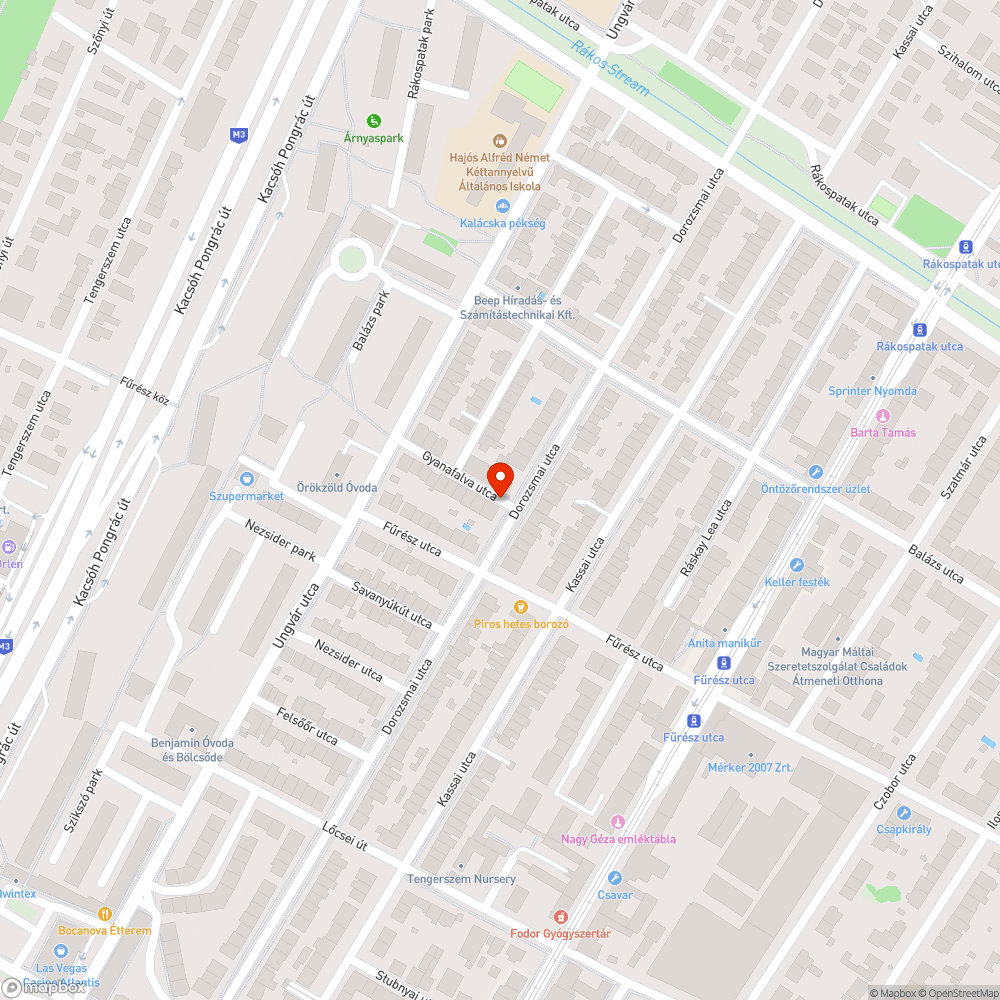 Elhagyott Volvo bejelentés helye