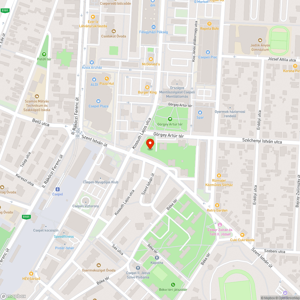 Levágott fű bejelentés helye