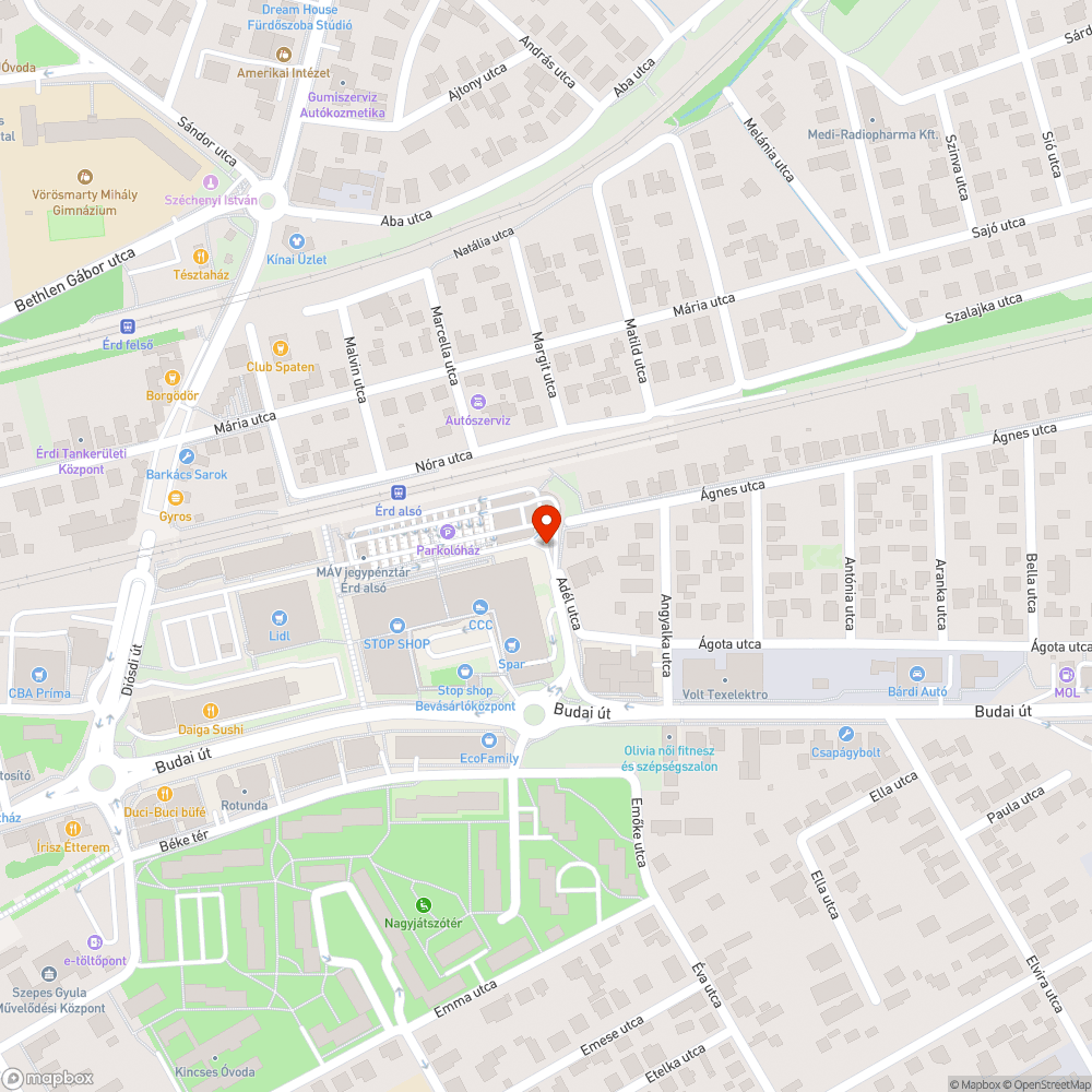 Rosszul látható terelősziget bejelentés helye