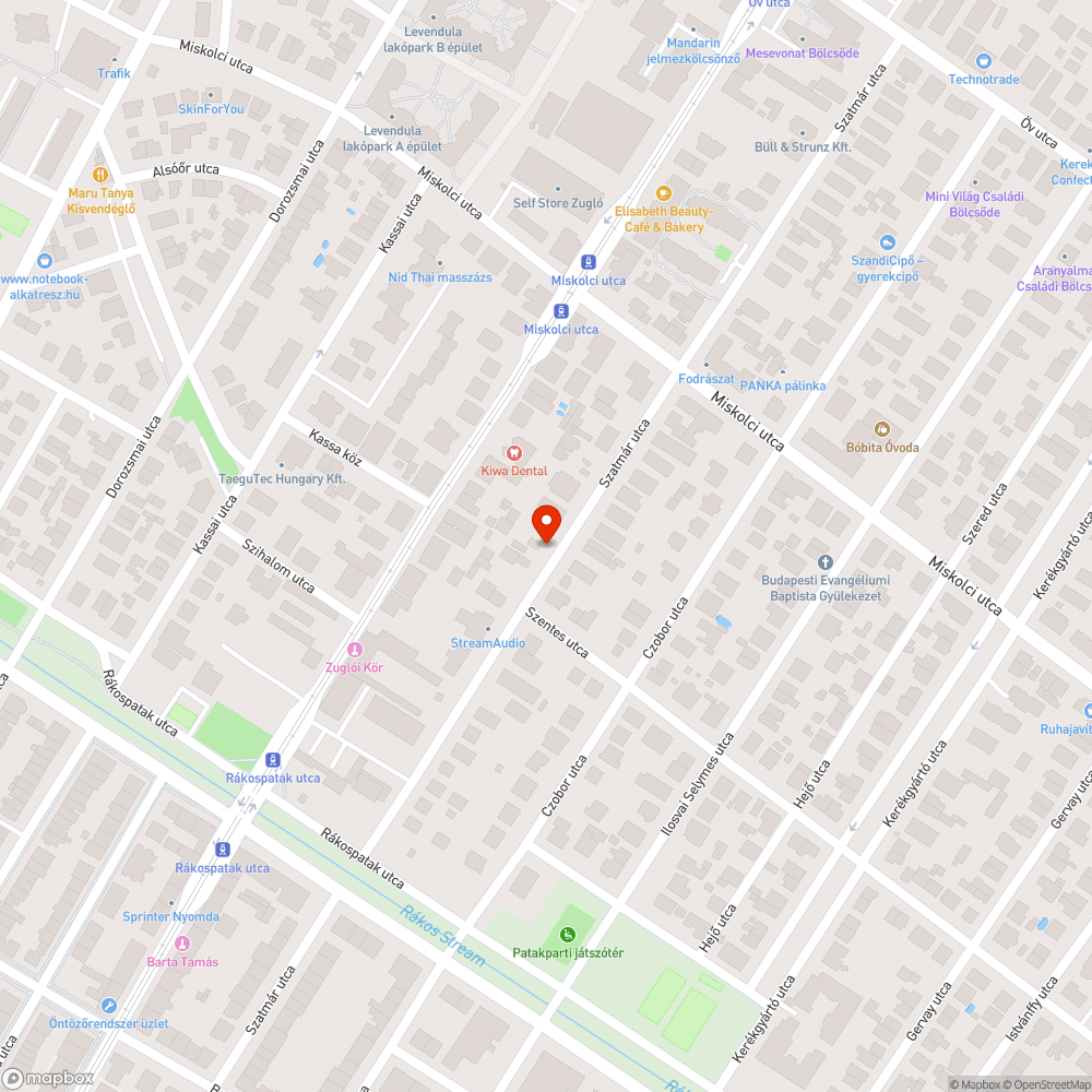 kiszáradt fa bejelentés helye