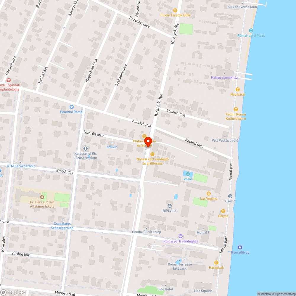 Van Wi-fi? bejelentés helye