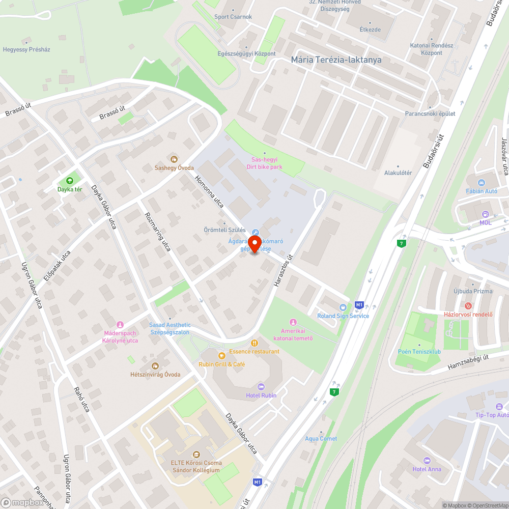 Homonna utca megállni tilos tábla bejelentés helye